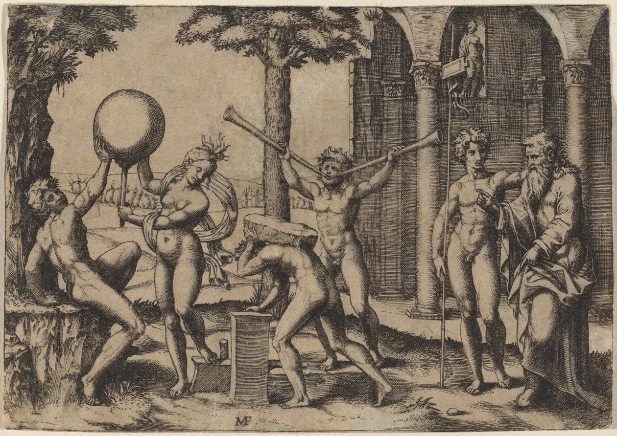 L'uomo con due trombe - National Gallery of Art